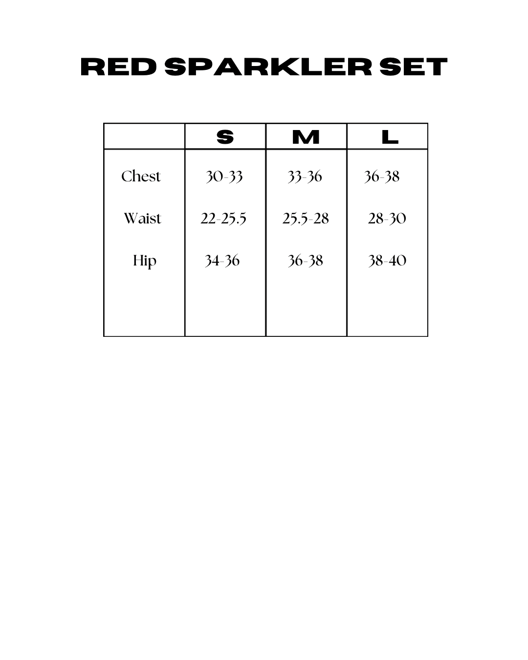 Red Sparkler Set